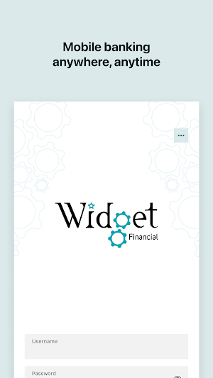 Widget Financial Mobile Screenshot 0