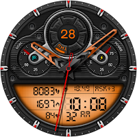 Hybrid GLANUMO WS91 Watch face