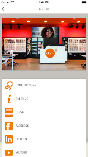 OTTICA CLARO Screenshot 1