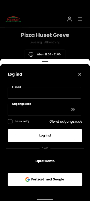 Pizza Huset Greve Screenshot 1