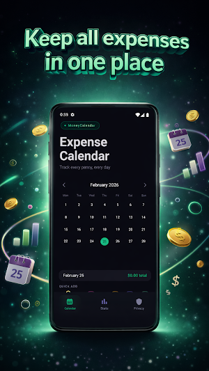 Money Calendar Screenshot 1