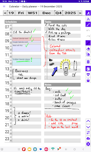 Scribble Calendar & Planner Screenshot 0