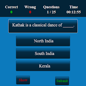 Indian Culture MCQ Screenshot 1