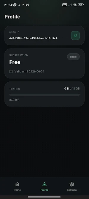 Kenguru VPN Screenshot 1