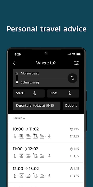 MeerPlus - Travel planner Screenshot 1