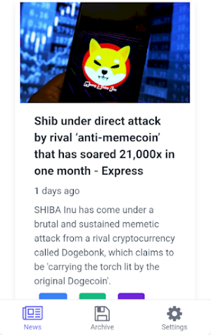 Dogecoin News: Doge Price News Screenshot 1