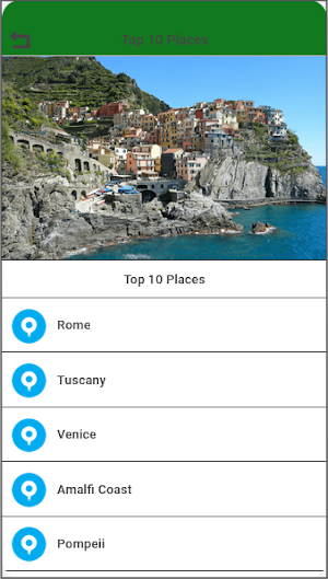 Italy Hotel Booking Screenshot 2