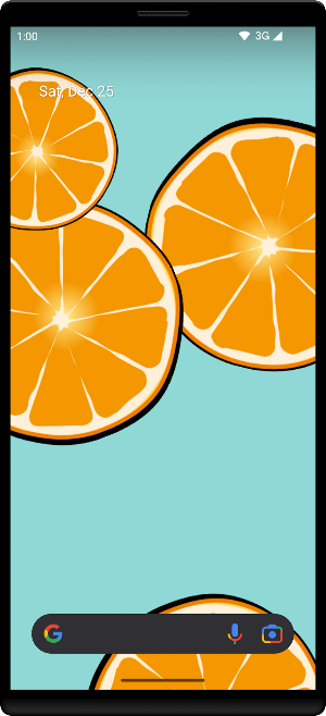 Oranges Live Wallpaper Screenshot 1