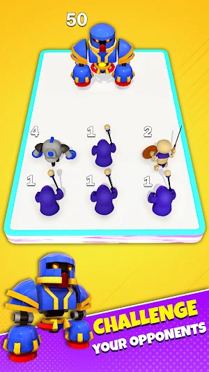 Merge Master: Robot & Monsters Screenshot 0