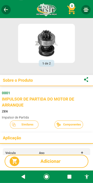 Centro Oeste Distribuidora de Peças Screenshot 3