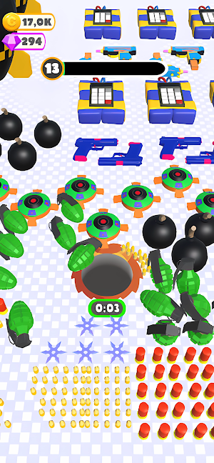 Attack Hole.io - Hole Games 3D Screenshot 2