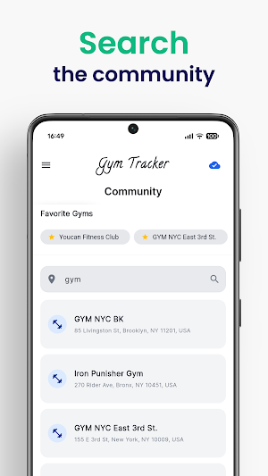 Gym Tracker Screenshot 3