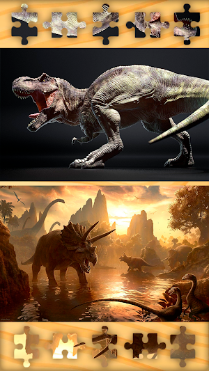 Dinosaurs Jigsaw Puzzles Games Screenshot 3