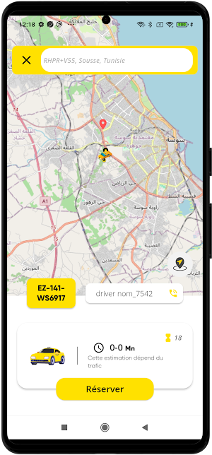 Taxiora Booking Screenshot 3