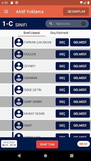DijiYoklama Screenshot 1