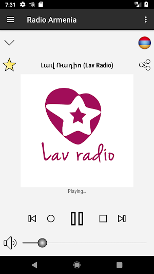 RADIO ARMENIA : Online Armenian radios Screenshot 3