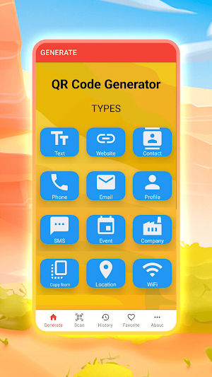 Generate QR code Screenshot 1