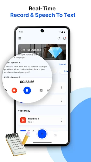 iREC: Transcribe Audio to Text Screenshot 0