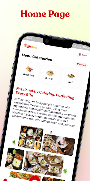 TiffinKing - Customer App Screenshot 0