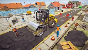 City Construction Excavator: House Building Game Screenshot 0