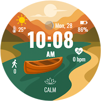 Silk Fold Watch Face