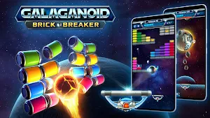 Galaganoid Brick Breaker Screenshot 0