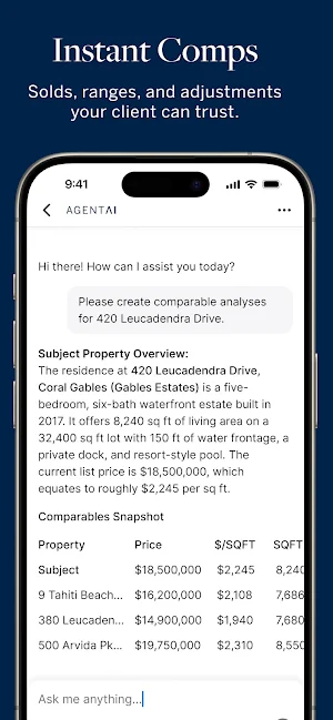 AgentAI for Market Leaders Screenshot 2