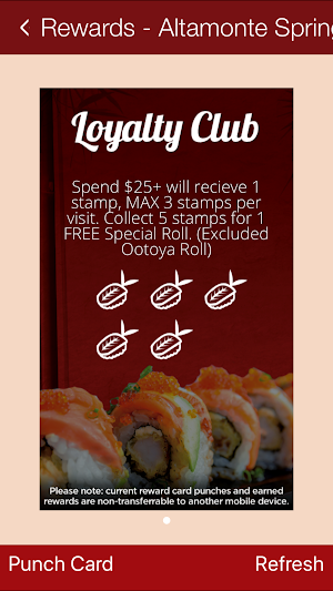 Ootoya Sushi Restaurant Screenshot 1
