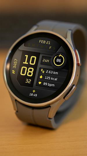 Neon Fit Watch Face Screenshot 1