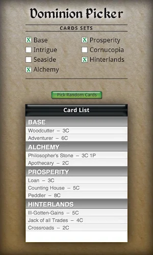 Dominion Picker Screenshot 2