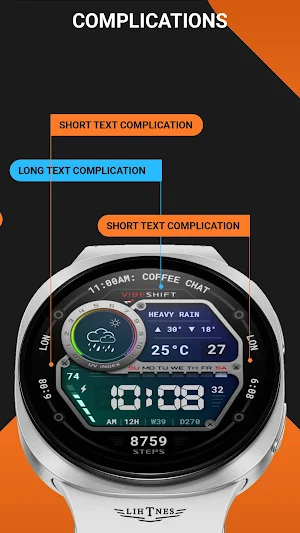 VibeShift Watch Face 133 Screenshot 3