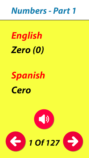 Engish to Spanish Dict App Screenshot 3