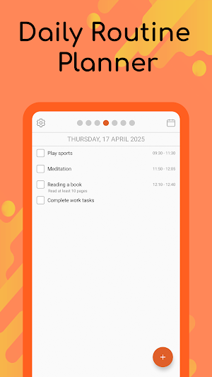 Dayglow Daily Routine Planner Screenshot 0