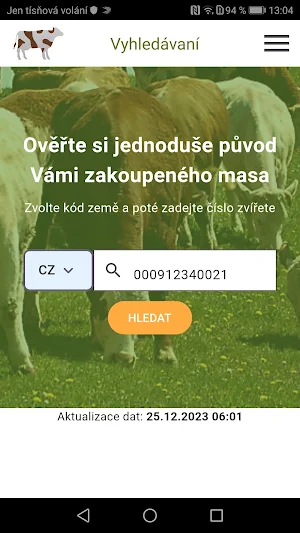 Informace o skotu Screenshot 0
