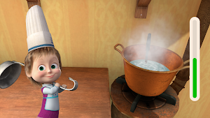 Masha and the Bear Cooking 3D Screenshot 3