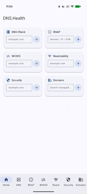 DNS.Health Screenshot 0