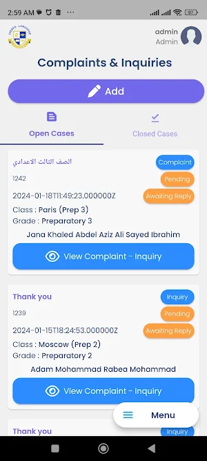 Thebes International School A Screenshot 3