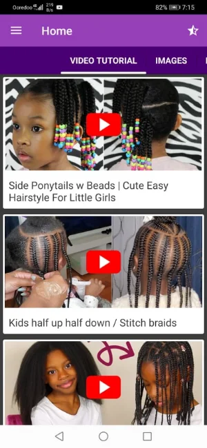 African Kids Hairstyle 2021 Screenshot 1