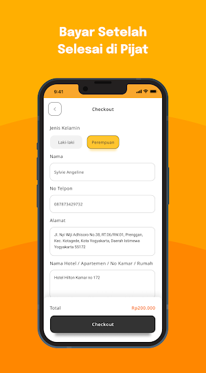 Go Life-Pijat Panggilan Screenshot 0