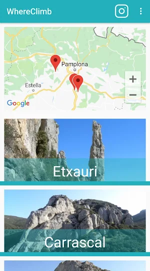 WhereClimb - Escalada Deportiv Screenshot 0
