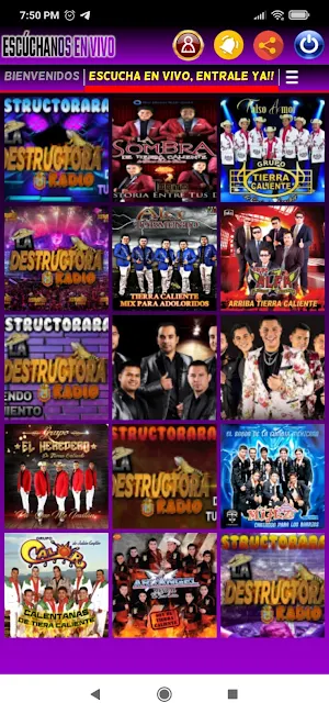 La Destructora Radio Screenshot 2