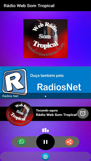 Web Rádio Som Tropical Screenshot 0