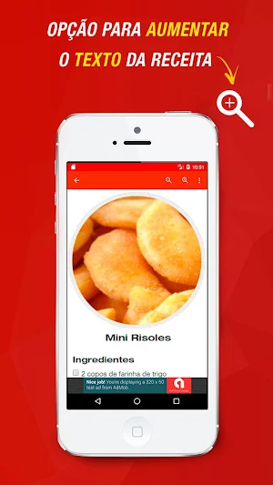 Receitas de Risoles Screenshot 1