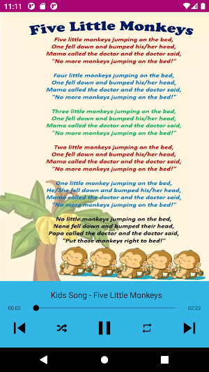 Nursery Rhymes Songs For Kids Screenshot 1