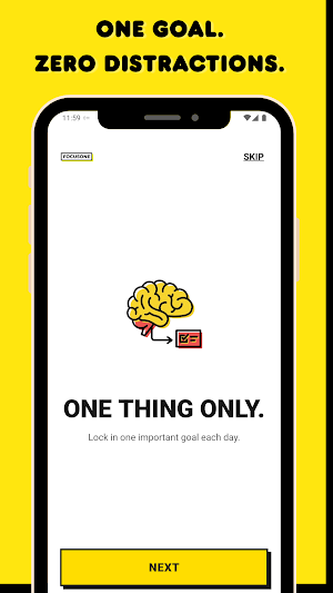 FocusOne: Daily Focus Planner Screenshot 0
