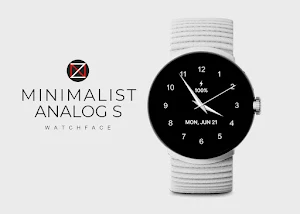 Minimalist Analog S Watch Face Screenshot 0