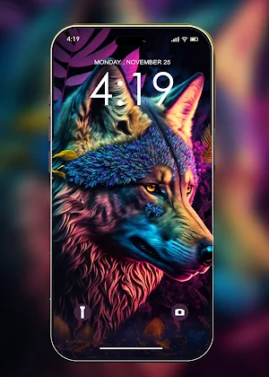 Wolf Wallpaper HD Screenshot 2