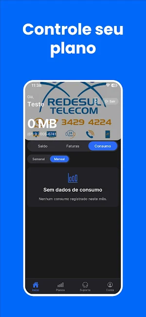 RedeSul Telecom Screenshot 2