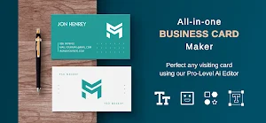 VCard : AI Business Card Maker Screenshot 0