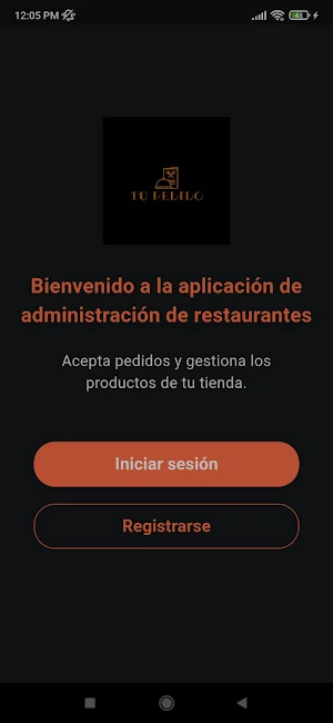 Tupedido Restaurante Screenshot 0